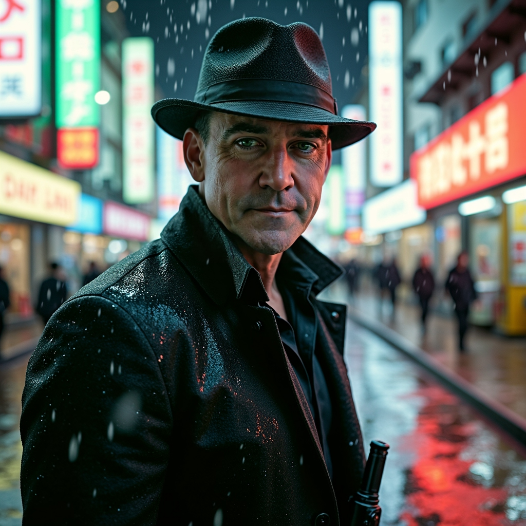 photograph of jon407 green eyed man stan-FLUX TRAI